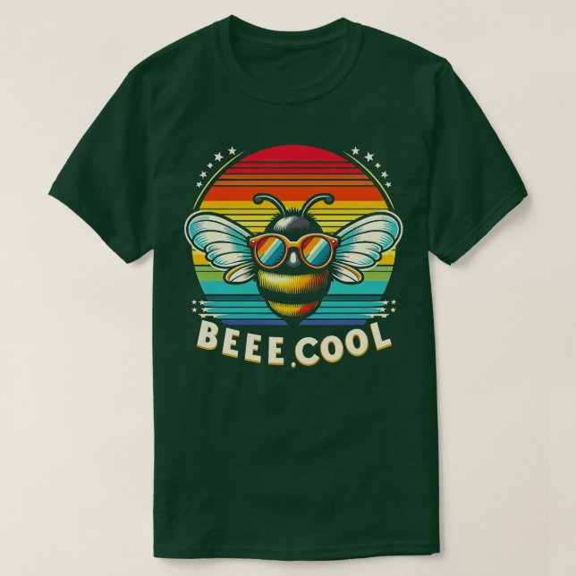 Camiseta Niño Bumble Bee Guay Niños divertidos Chica pequeñ (Diseño del anverso)