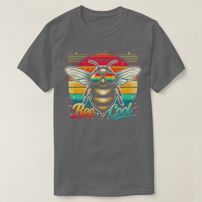 Camiseta Niño Bumble Bee Guay Niños divertidos Chica pequeñ (Diseño del anverso)