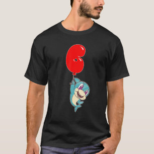 Camiseta Niño burlón lindo Fiesta globo infantil de sexto c