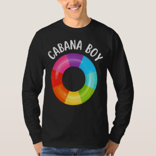 Camiseta Niño Cabana con vida arcoiris con piscina Fiesta