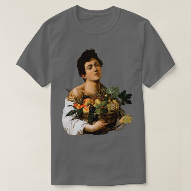 Camiseta Niño Caravaggio con cesta de fruta