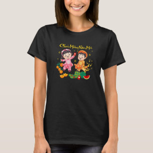 Camiseta Niño Chica Chuc Mung Nam Moi 2023 Lunar vietnamita