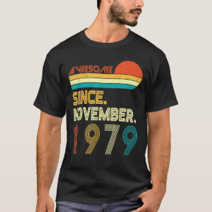 Camiseta Niño Chica De 42 Años Nacido Increíble Desde Novem