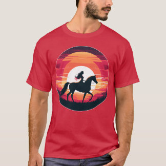Camiseta Niño Chica del caballo árabe