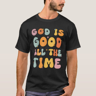 Camiseta Niño Chica Dios es bueno todo el tiempo Christian
