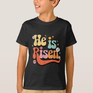 Camiseta Niño Chica, Se Levanta Christian Easter Groovy G