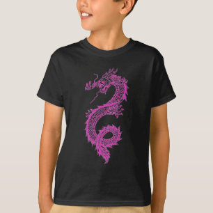 Camiseta Niño chino del diseño del dragón de los niños 