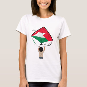 Camiseta Niño con cometa palestina - Libertad y esperanza