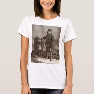 Camiseta Niño con el perro, C1885
