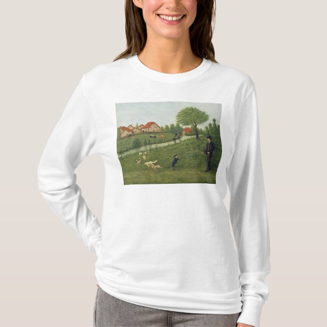 Camiseta Niño con los gansos (Anverso)