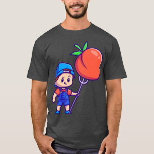 Camiseta Niño Con Personalizado De Fruta De Engranaje