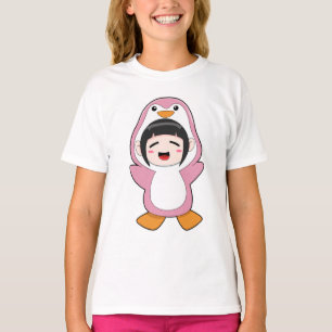Camiseta Niño con traje de pingüino