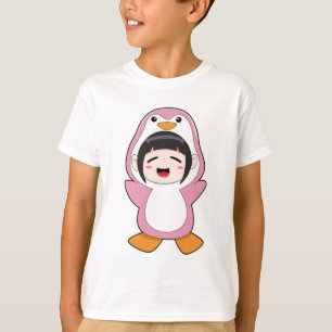 Camiseta Niño con traje de pingüino