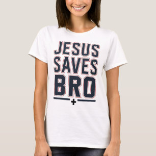 Camiseta Niño cristiano Jesús salva hermano rey Cristo te a