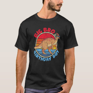 Camiseta Niño Cumpleaños I Big Bro I Parasaurolophus I Fami