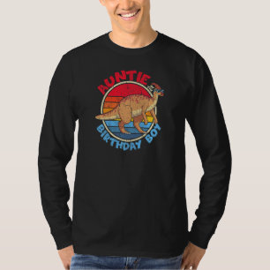 Camiseta Niño Cumpleaños I Tía I Parasaurolophus I Familia
