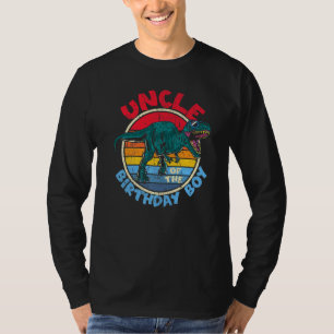 Camiseta Niño Cumpleaños I Tío I Tyrannosaurus Rex I Famili