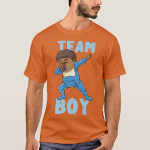 Camiseta Niño Dabbing Género revelar a chico de equipo