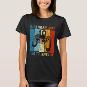 Camiseta Niño de 10 años de edad 10 veces de nivel 10 de Bi