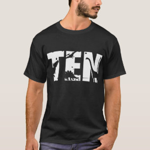 Camiseta Niño de 10 años de edad Dinosaur T Rex Gift 10