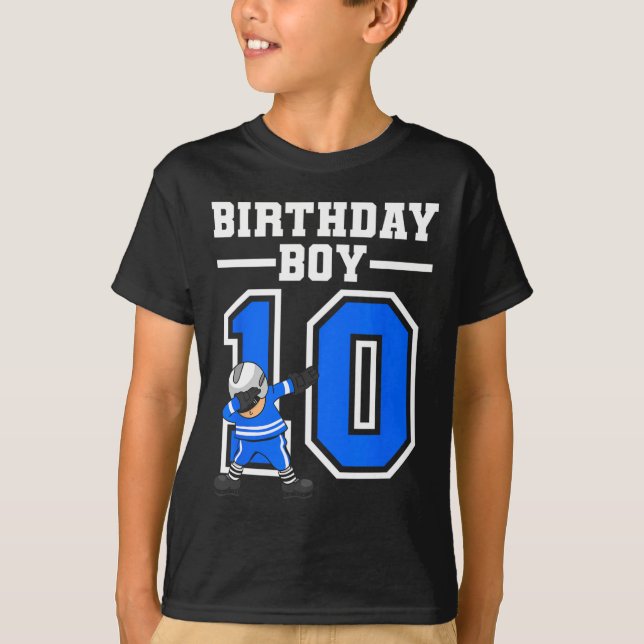 Camiseta Niño de 10 años de edad hockey sobre hielo niños d (Anverso)