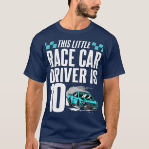 Camiseta Niño de 10 años décimo cumpleaños chófer de r