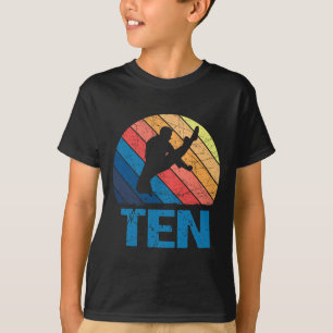 Camiseta Niño de 10 años luchador por el karate por su cump
