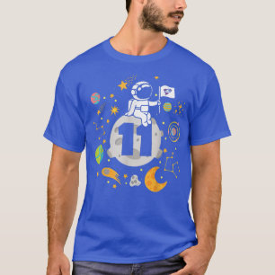 Camiseta Niño de 11 años, astronauta, 11º BDa