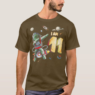 Camiseta Niño de 11 años astronauta espacio 11º Bir