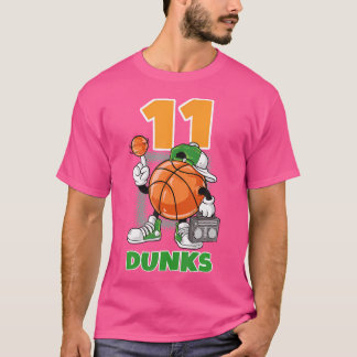 Camiseta Niño De 11 Años Y Chica De Baloncesto