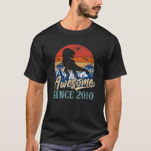 Camiseta Niño de 13 años de edad Dinosaur rex de 13 años