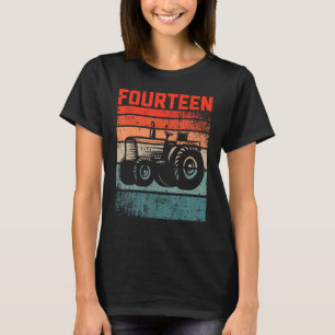 Camiseta Niño de 14 años, 14 años, agricultor de tractores