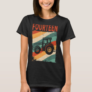 Camiseta Niño de 14 años, 14 años, agricultor de tractores