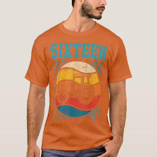 Camiseta Niño de 16 años 16 años agricultor de tractores de