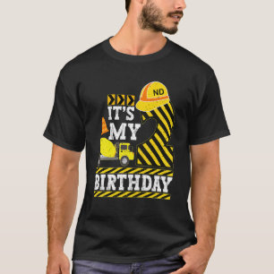 Camiseta Niño de 2 años es mi construcción de segundo cumpl