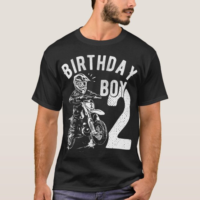 Camiseta Niño de 2 años - Niño de cumpleaños - Bicicleta su (Anverso)