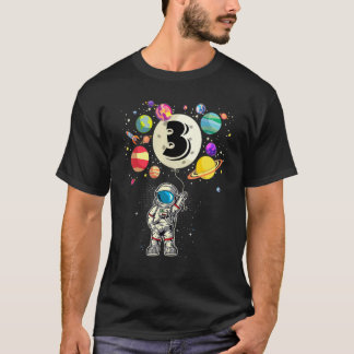 Camiseta Niño de 3 años de edad entrega a astronauta 3° nac