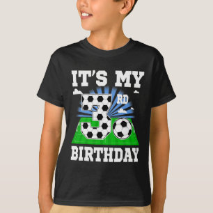 Camiseta Niño de 3 años Es mi cumpleaños número 3 Tema de f