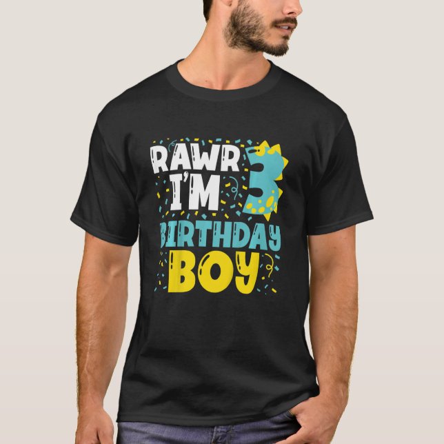 Camiseta Niño de 3 años niño de 3 años de edad niño pequeño (Anverso)