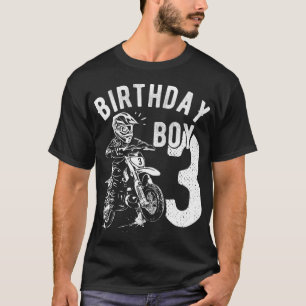 Camiseta Niño de 3 años - Niño de cumpleaños - Bicicleta su