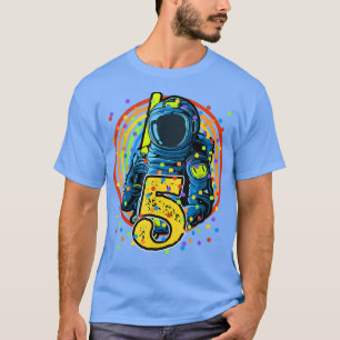 Camiseta Niño de 5 años de edad entrega a astronauta 5° nac
