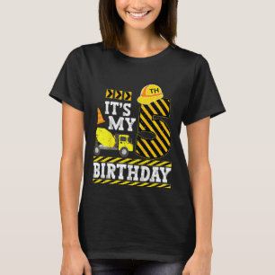 Camiseta Niño de 5 años es mi construcción de 5 años
