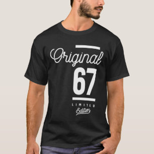 Camiseta Niño de 67 años - regalo gracioso de cumpleaños nú