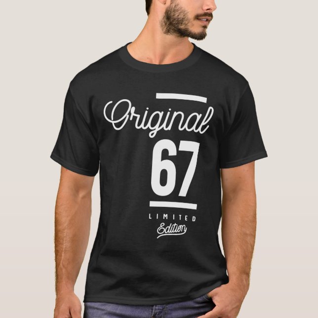 Camiseta Niño de 67 años - regalo gracioso de cumpleaños nú (Anverso)