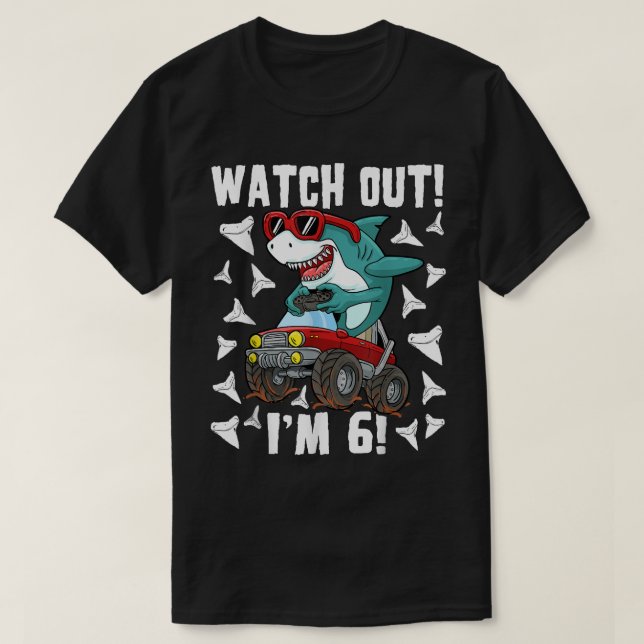 Camiseta Niño de 6 años de edad de 6 años de edad Chica Tr (Diseño del anverso)