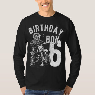 Camiseta Niño de 6 años - Niño de cumpleaños - Bicicleta su