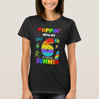Camiseta Niño de 6 años Poppin En Verano Pop 6