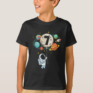 Camiseta Niño de 7 años astronauta astronauta de 7 años de