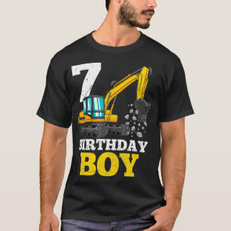 Camiseta Niño de 7 años de edad Fiesta de construcción de r
