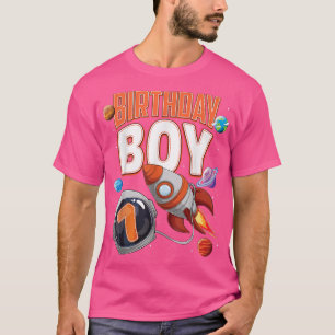 Camiseta Niño de 7 años, nave espacial, 7 cumpleaños, servi